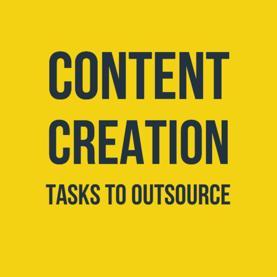 Outsource Content Creation 