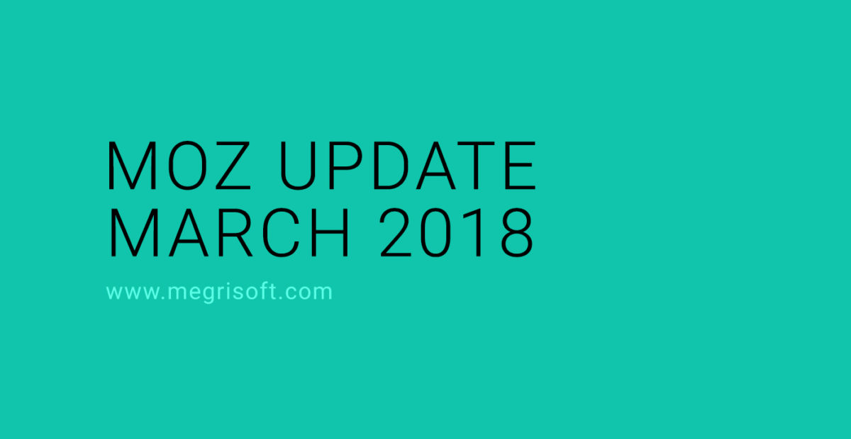 Moz Domain Authority Updated – March 2018
